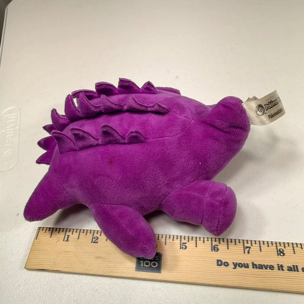 Pokemon Center Gengar Plush 2018 Official Nintendo Purple Stuffed Toy 7